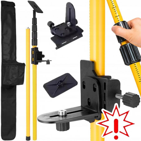 Teleskopinis stovas lazeriniam nivelyrui NS01 (Prekė su defektu 9902917)