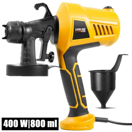 Elektrinis dažų purkštuvas DOMOTEC DM8 400 W, 800 ml