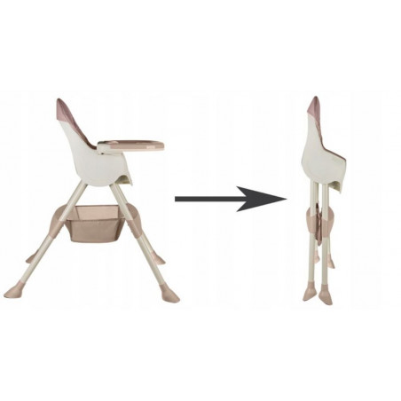 Sulankstoma maitinimo kėdutė 3in1 Kruzzel HC02