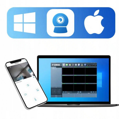 IP stebėjimo kamera CM03 SD16W