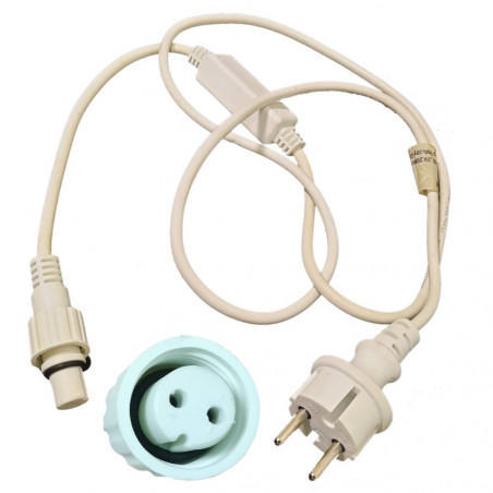 Girliandų maitinimo laidas GM7 150 cm