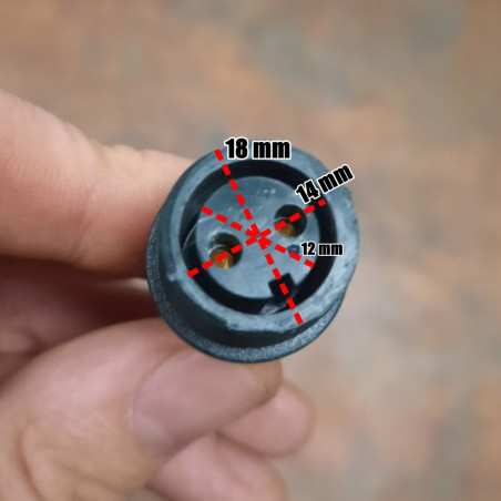 Girliandų maitinimo laidas GM9 150 cm