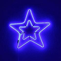 Kalėdinė LED dekoracija Žvaigždė Neon