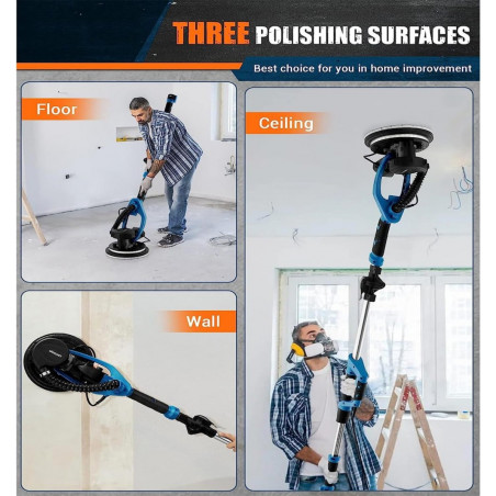 Gipso glaisto šlifuoklis (žirafa) 1750W KRAFT&DELE KD3130