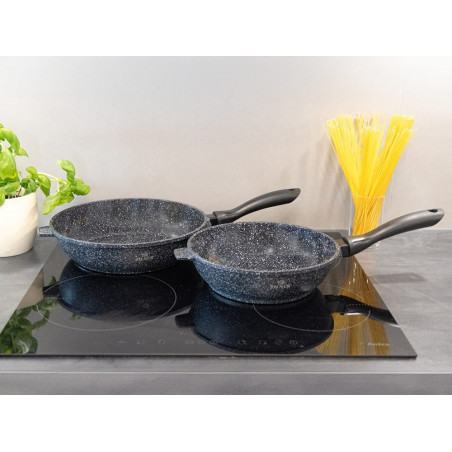 Akmens masės 17 dalių puodų rinkinys ZL-8635