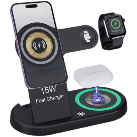 Universali prietaisų įkrovimo stotelė 4in1