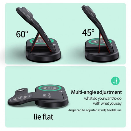 Universali prietaisų įkrovimo stotelė 4in1