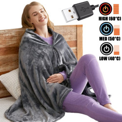 Elektrinis šildomas pledas OL01, 150x85 cm