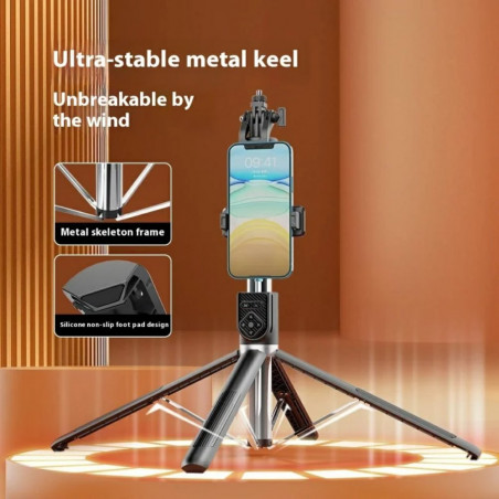 Teleskopinis trikojis stovas telefonui 220 cm P230TK