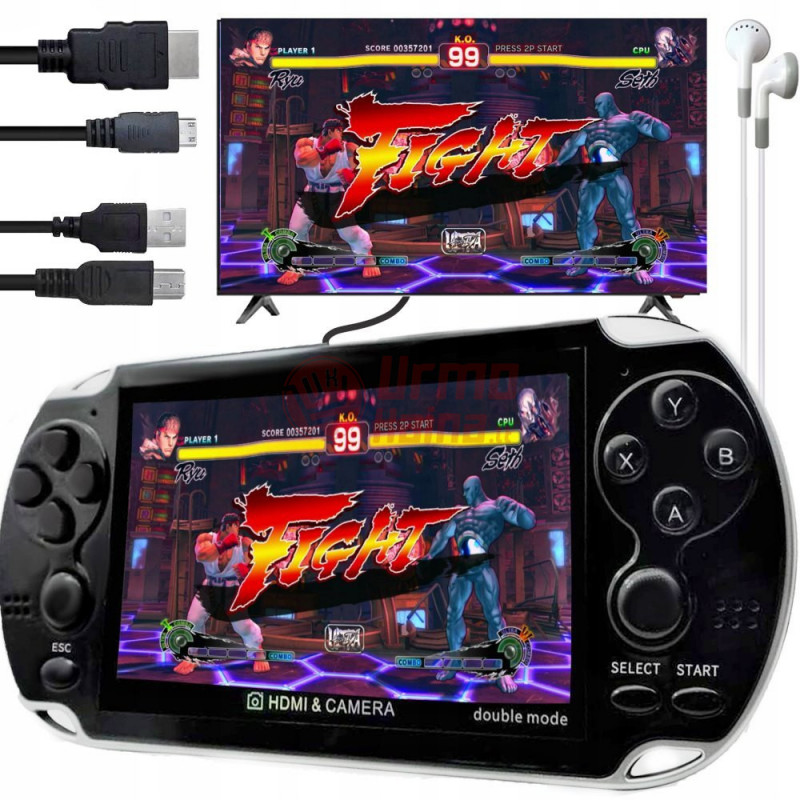 Nešiojama retro žaidimų konsolė X7