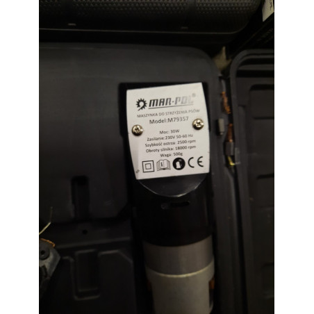 Grąžintų prekių dėžė, Nr. 47 - gyvūnų kirpimo mašinėlės (Prekės su defektais 9902932)