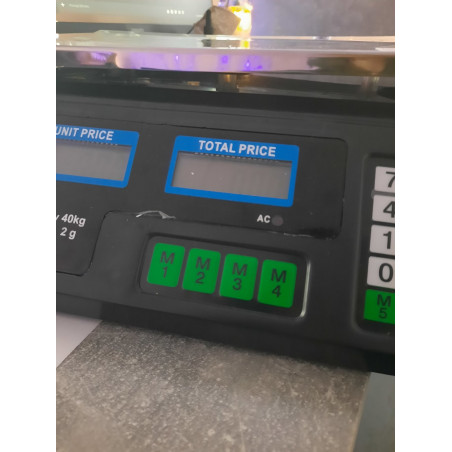 Prekybinės svarstyklės 4011B (Prekė su defektu 9902939)