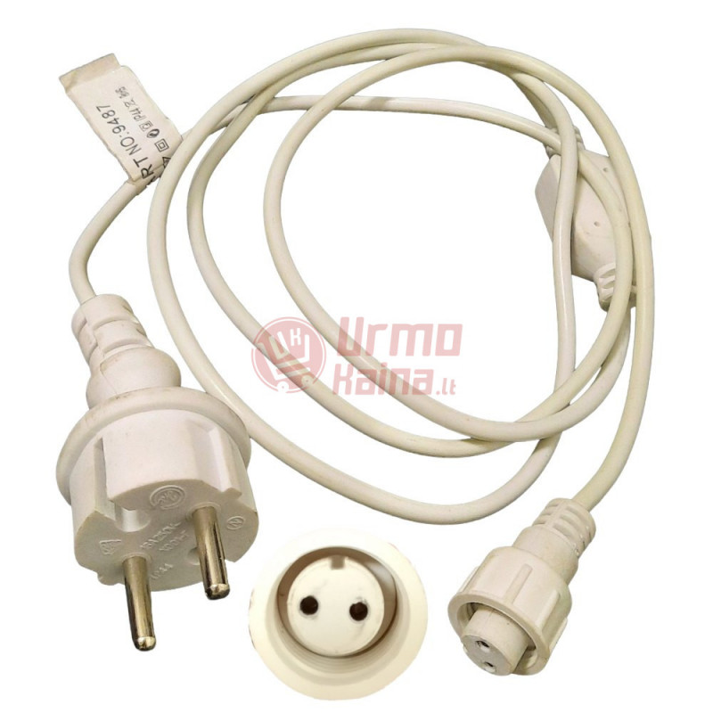 Girliandų maitinimo laidas GM12 165 cm