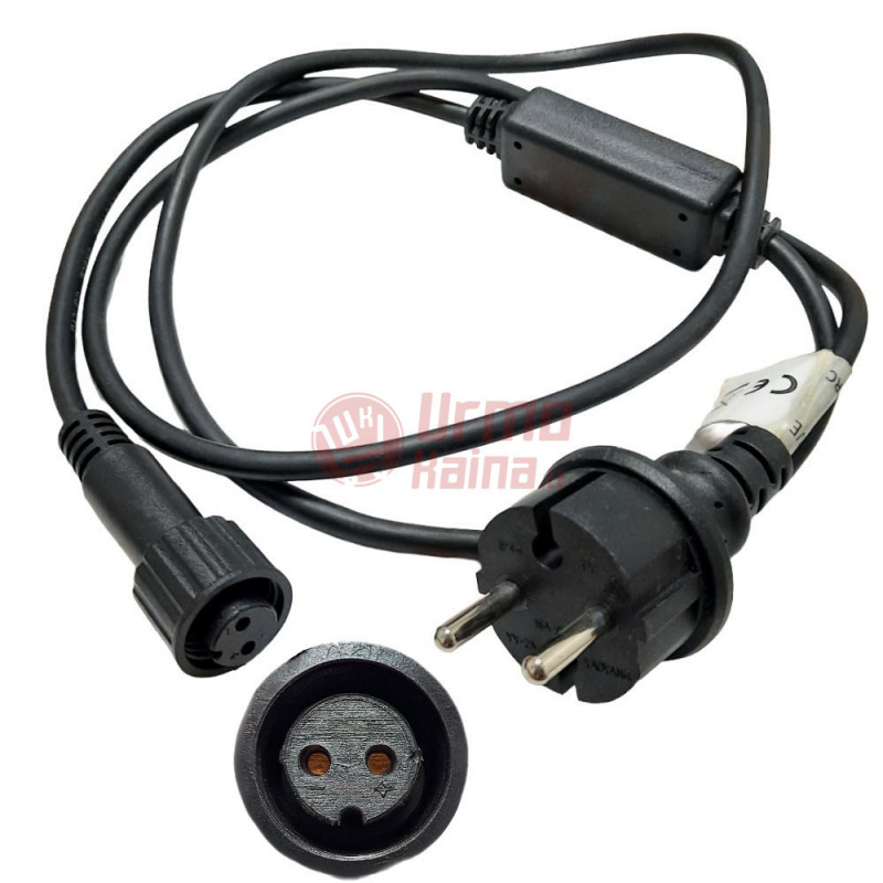 Girliandų maitinimo laidas GM13 150 cm