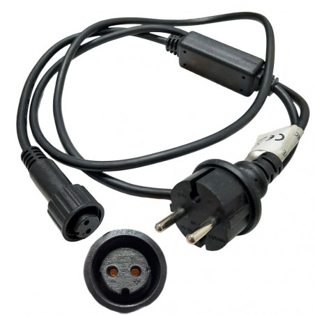 Girliandų maitinimo laidas GM13 150 cm