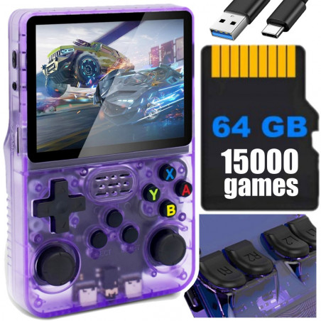 Retro klasikinis nešiojamas žaidimų kompiuteris X55