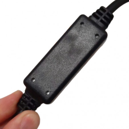 Universalus girliandų maitinimo laidas BLACK1