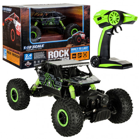RC mašinėlė su pultu NQD Rock Crawler 1:18 4WD, 20 km/h