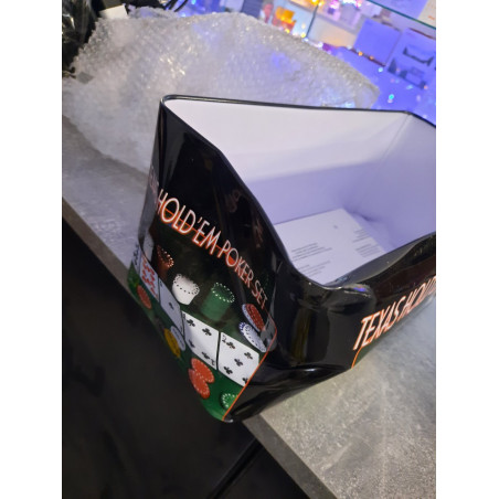 Pokerio rinkinys dėžutėje, 200 žetonų (Prekė su defektu 9902942)