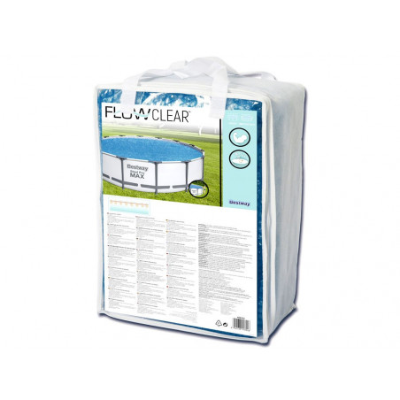 Saulės danga baseinams Bestway, 457 cm