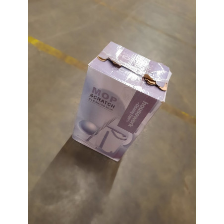 Grindų šluota su nugręžimo kibiru + 2 šluostės (Prekė su defektu 9902950)