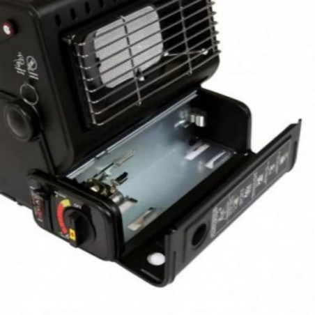 Turistinis nešiojamas dujinis šildytuvas - viryklė 2in1