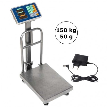 Platforminės svarstyklės 1502ASFM LED (150 kg, 30x40)