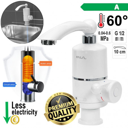 Momentinis vandens šildytuvas 3000 W PROFI STROKKUR-2