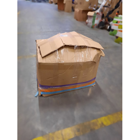 Biuro kėdė su atrama kojoms MLT01 juoda (Prekė su defektu 9902963)