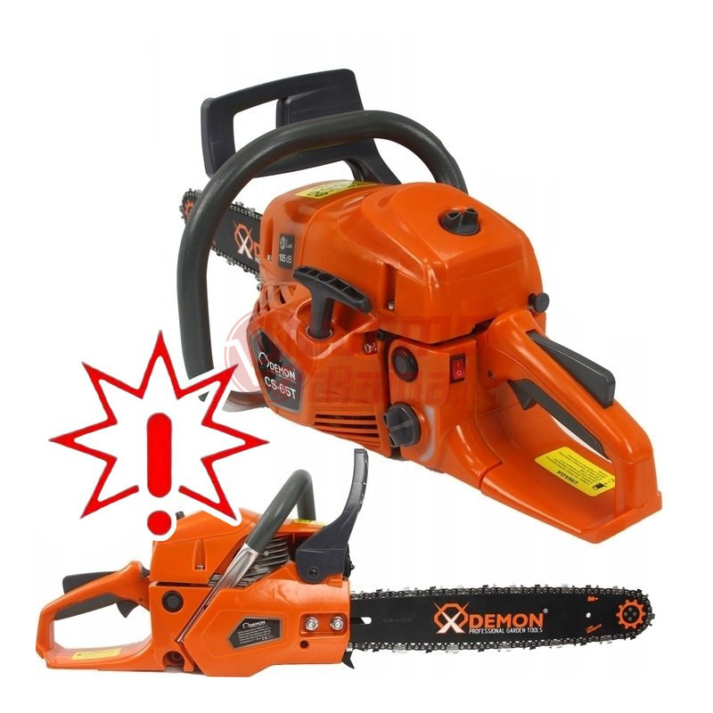 Benzininis grandininis pjūklas DEMON CS-65T (Prekė su defektu 9902964)