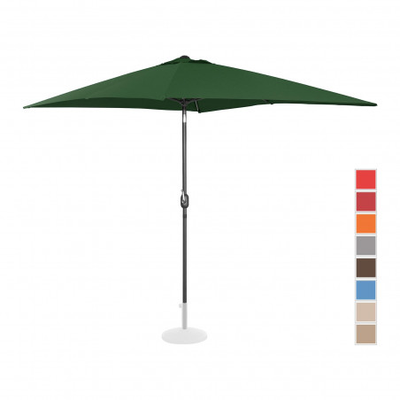 Sodo skėtis - 200x300 cm - žalias - UNI-UMBRELLA-TSQ2030GR
