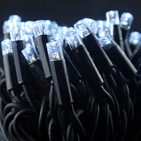 100 LED profesionali lauko girlianda Brosberg Prolight CL8 Flash