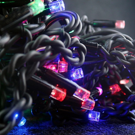 100 LED profesionali lauko girlianda Brosberg Prolight CL8 Flash