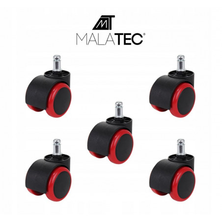 Ratukai biuro kėdei 5 cm - 5 vnt.