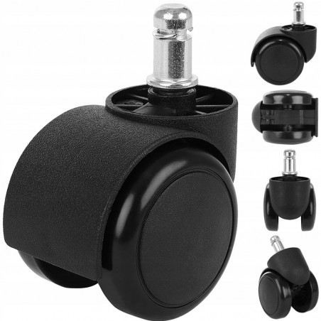 Ratukai biuro kėdei 5 cm - 5 vnt.