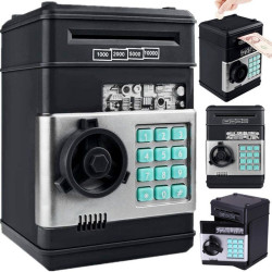 Skaitmeninė vaikiška taupyklė seifas