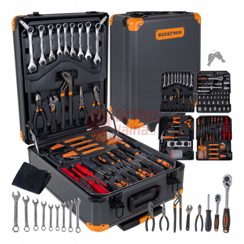 1000 dalių įrankių rinkinys lagamine BGT