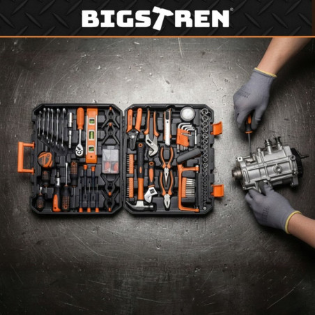 Įrankių rinkinys 168 dalių BGT