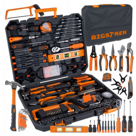 Įrankių rinkinys 168 dalių BGT