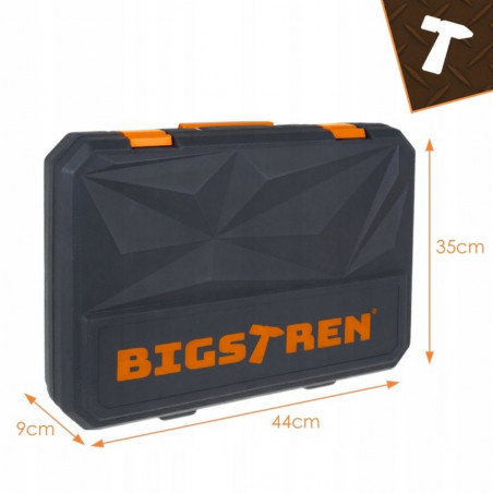 Įrankių rinkinys 168 dalių BGT