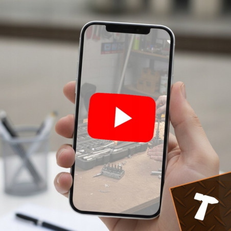 Galvučių rinkinys su terkšle BGT 46 dalių