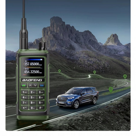 Racija su ausine Baofeng TR1