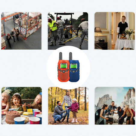 Racijų komplektas Baofeng BF-T6 2 vnt