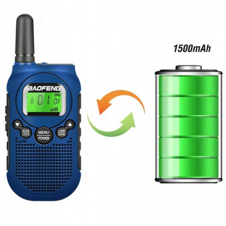 Racijų komplektas Baofeng BF-T6 2 vnt