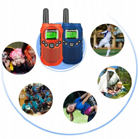 Racijų komplektas Baofeng BF-T6 2 vnt