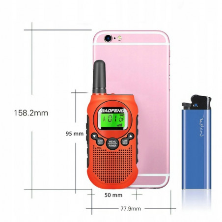 Racijų komplektas Baofeng BF-T6 2 vnt
