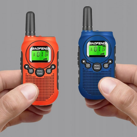Racijų komplektas Baofeng BF-T6 2 vnt