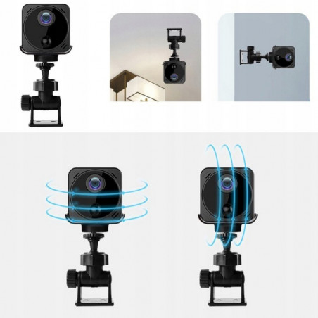 Mini belaidė vaizdo stebėjimo kamera RF08 Wi-Fi