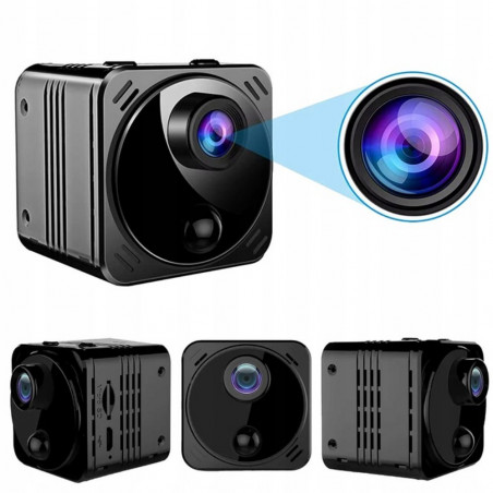 Mini belaidė vaizdo stebėjimo kamera RF08 Wi-Fi