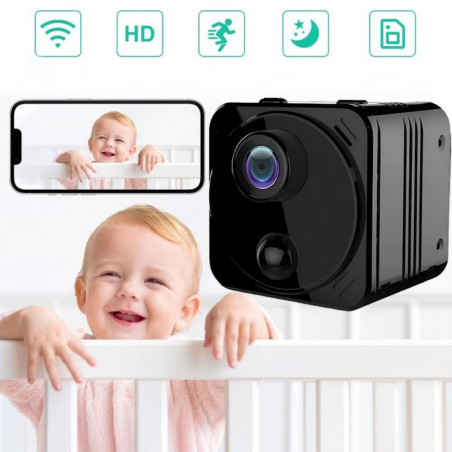 Mini belaidė vaizdo stebėjimo kamera RF08 Wi-Fi